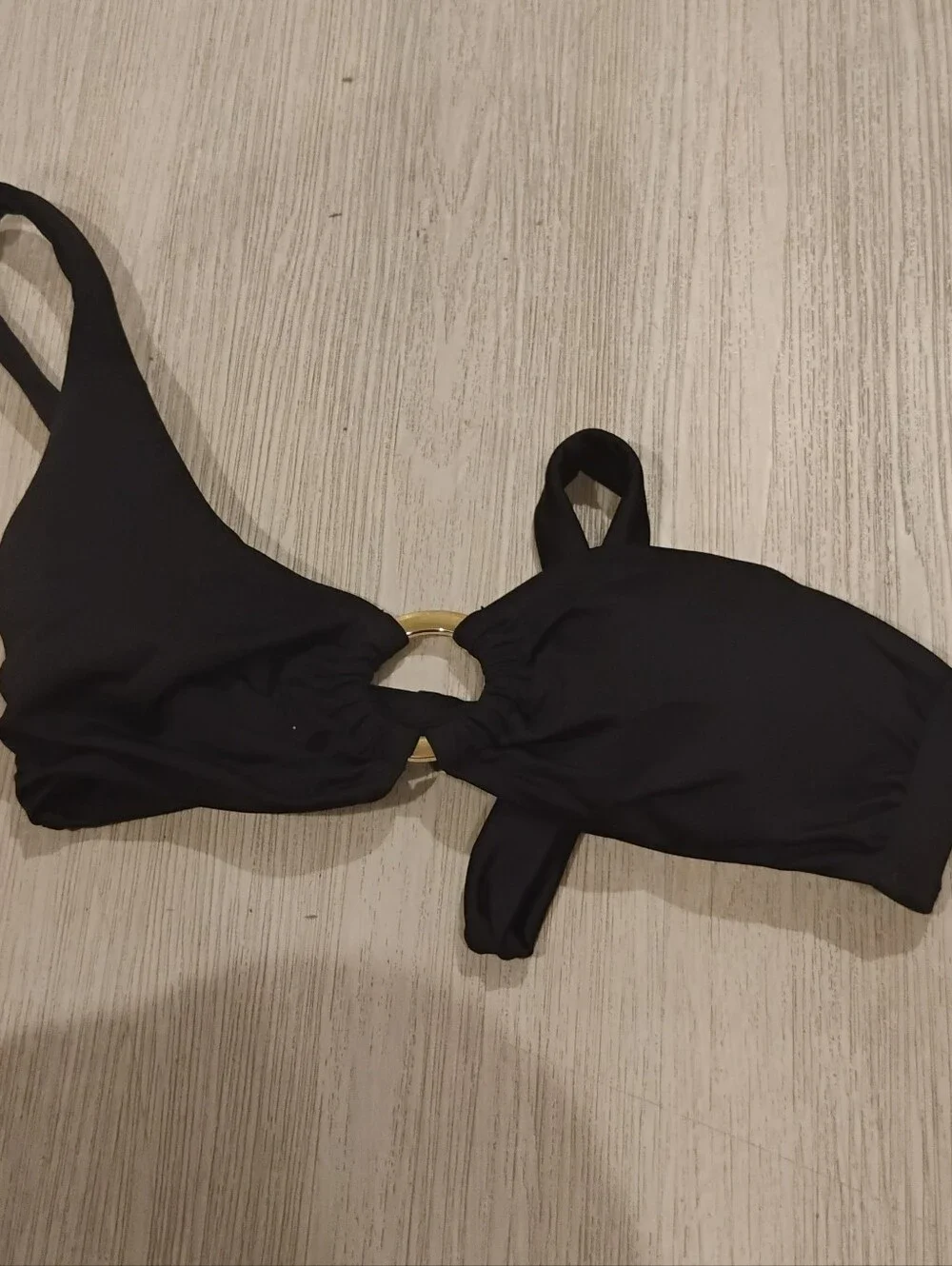 Monday Swimwear One Shoulder Bikini Top Sz P Sz XS